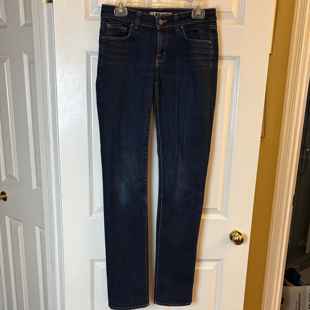 J Brand Dark Blue Scarlet Cigarette Jeans